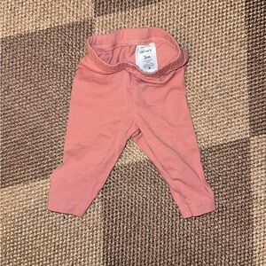 Carter's Dusty Rose Baby Pants